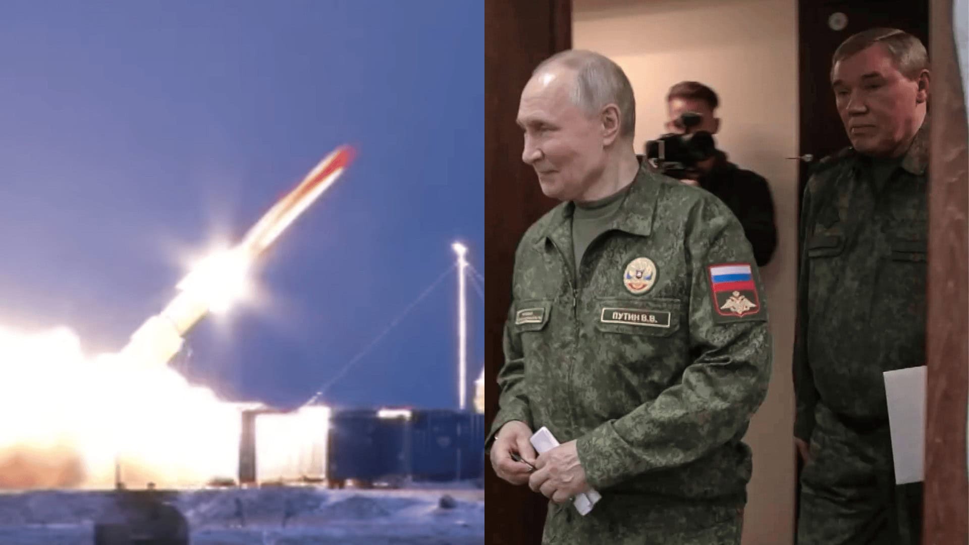Putin, raketa