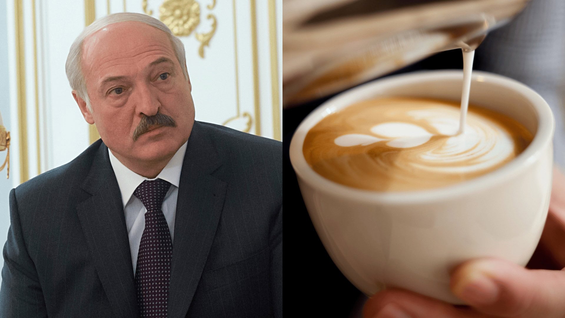Lukašenko, káva