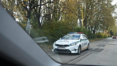 policajné auto