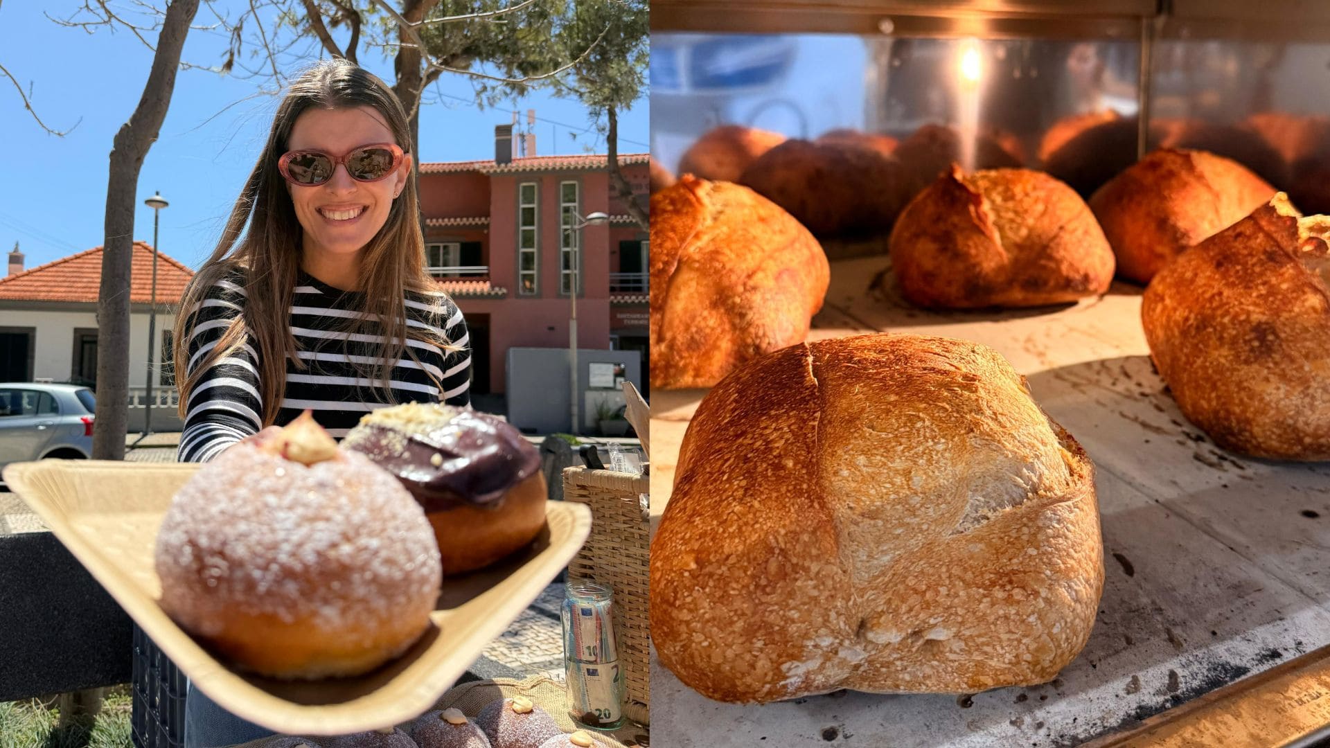 Všetko pečivo vzniká pod rukami Rarachovej manželky Andrei.