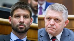 Michal Šimečka, Robert Fico