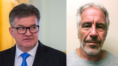 Miroslav Lajčák, Jeffrey Epstein