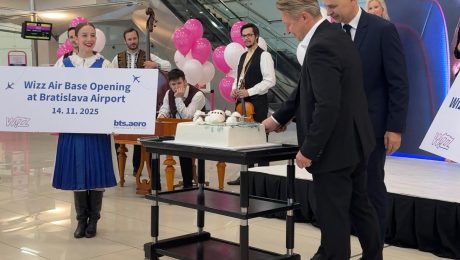Otvorenie základne spoločnosti Wizz Air na letisku v Bratislave