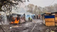 v časti Mašlickovo – Košice-Luník IX došlo k požiaru chatrče.