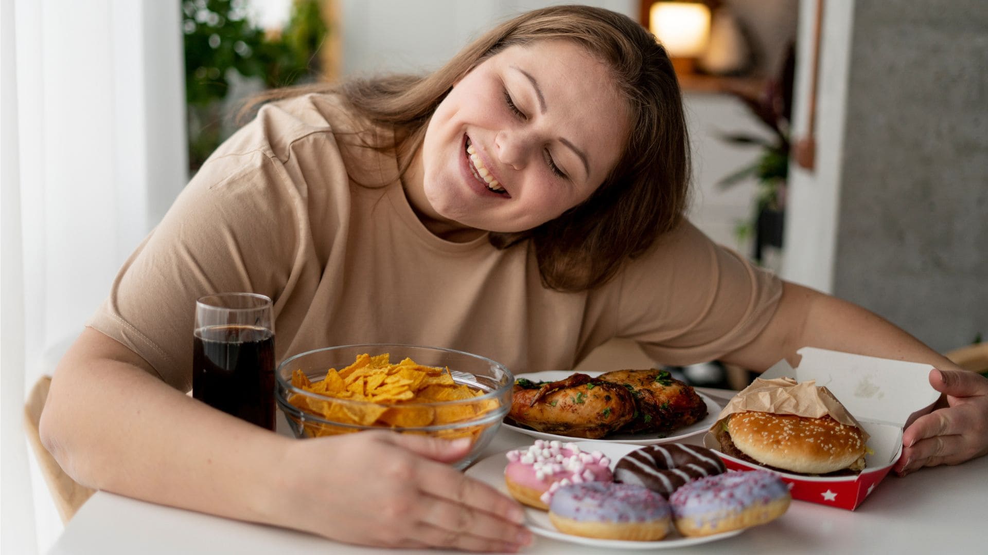 žena a ultraspracované potraviny