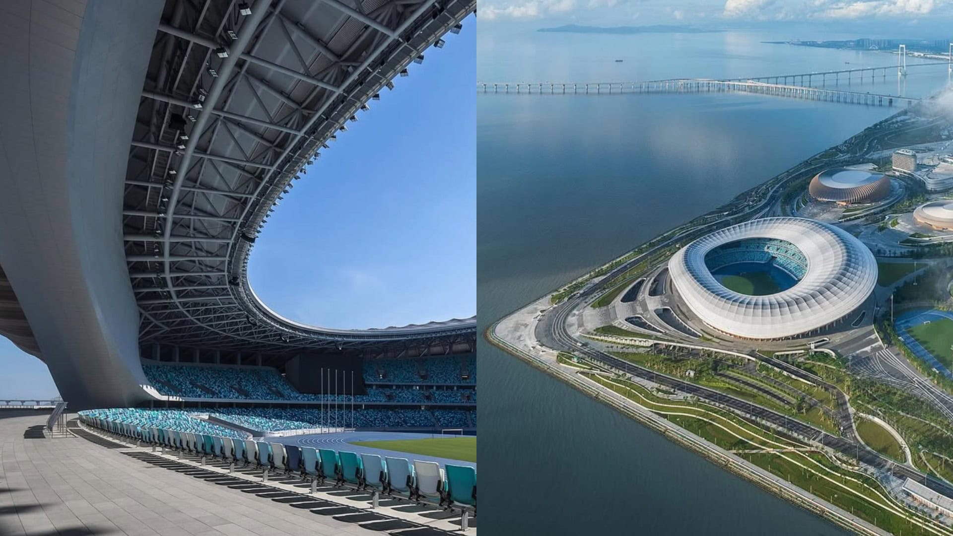 na snimke je stavba od zaha hadid