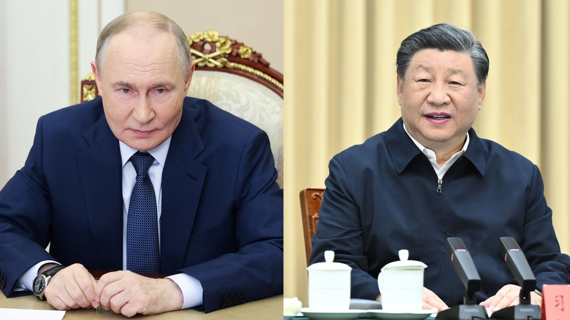 Rusko a Čína, Putin a čínsky prezident