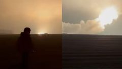 VIDEO: Na Rusko v noci mierili strely Flamingo. Ukrajina ukázala zábery ich dopadu