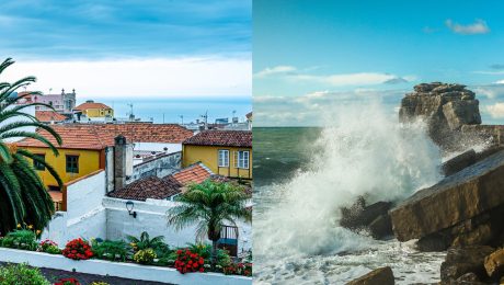 Nebezpečné vlny na Tenerife