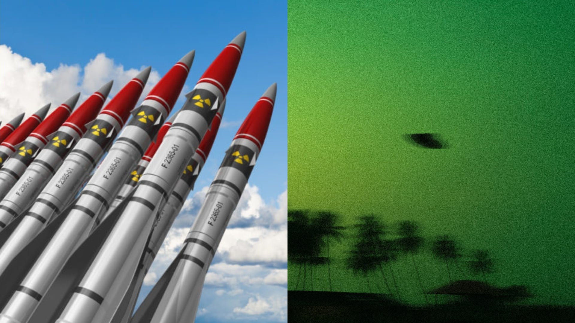 jadrové zbrane, ufo