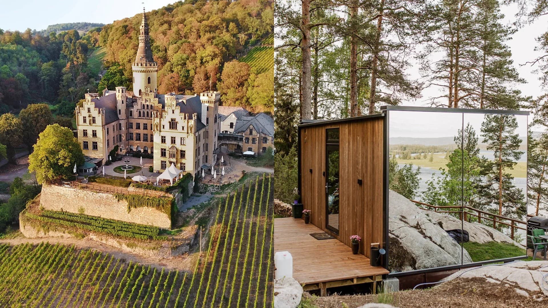 nemecký hrad Arenfels Castle, WonderINN v Nórsku