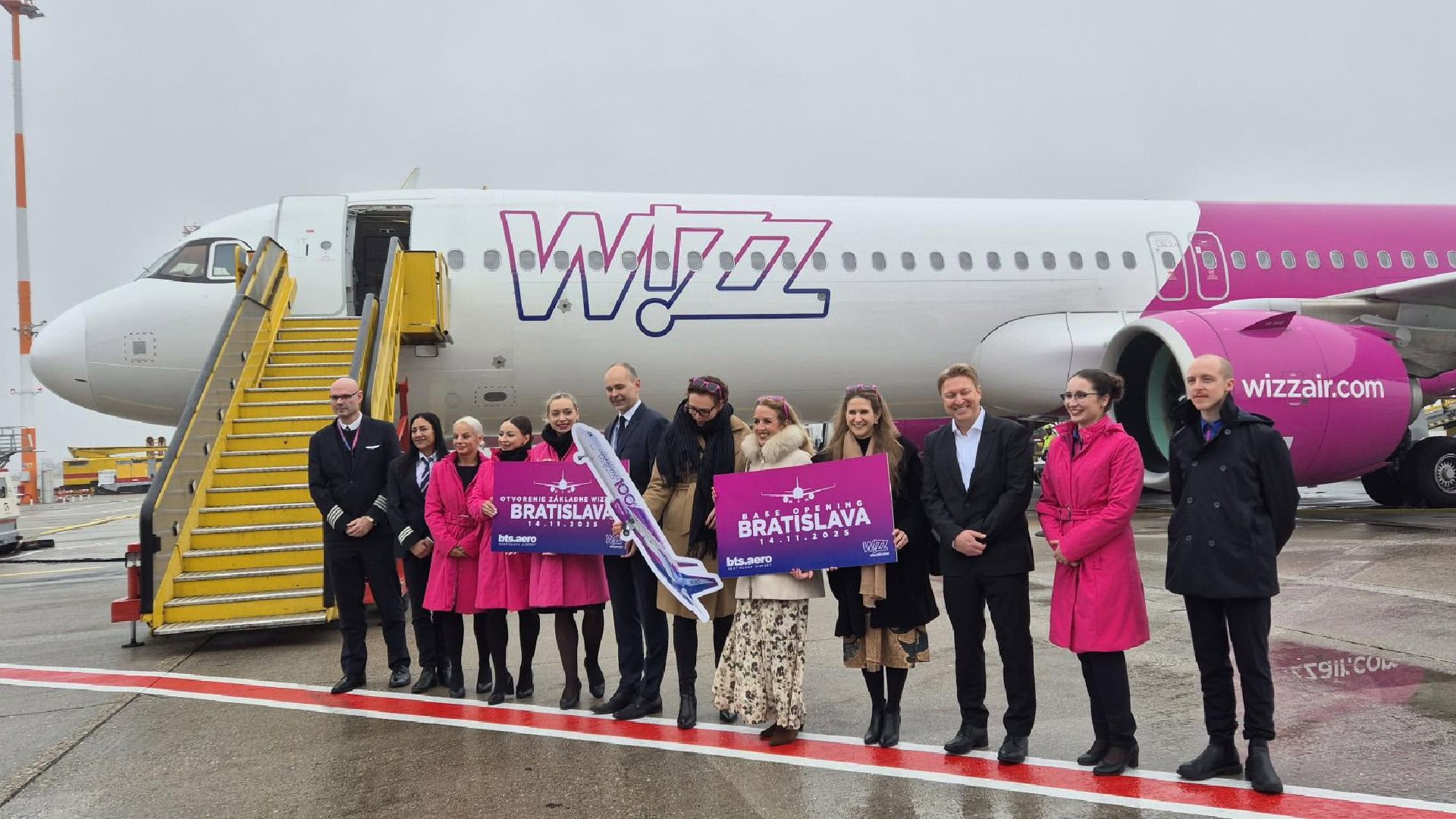 Nová základňa Wizz Air, Bratislava