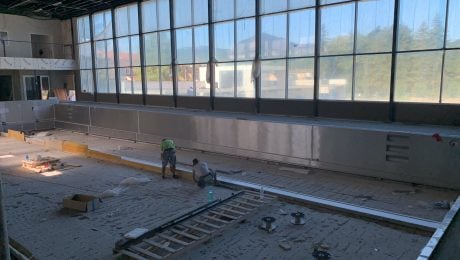 Plaváreň handlová, rekonštrukcia 2019