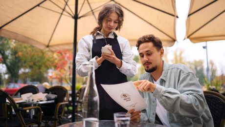 žena, muž, gastro, reštaurácia