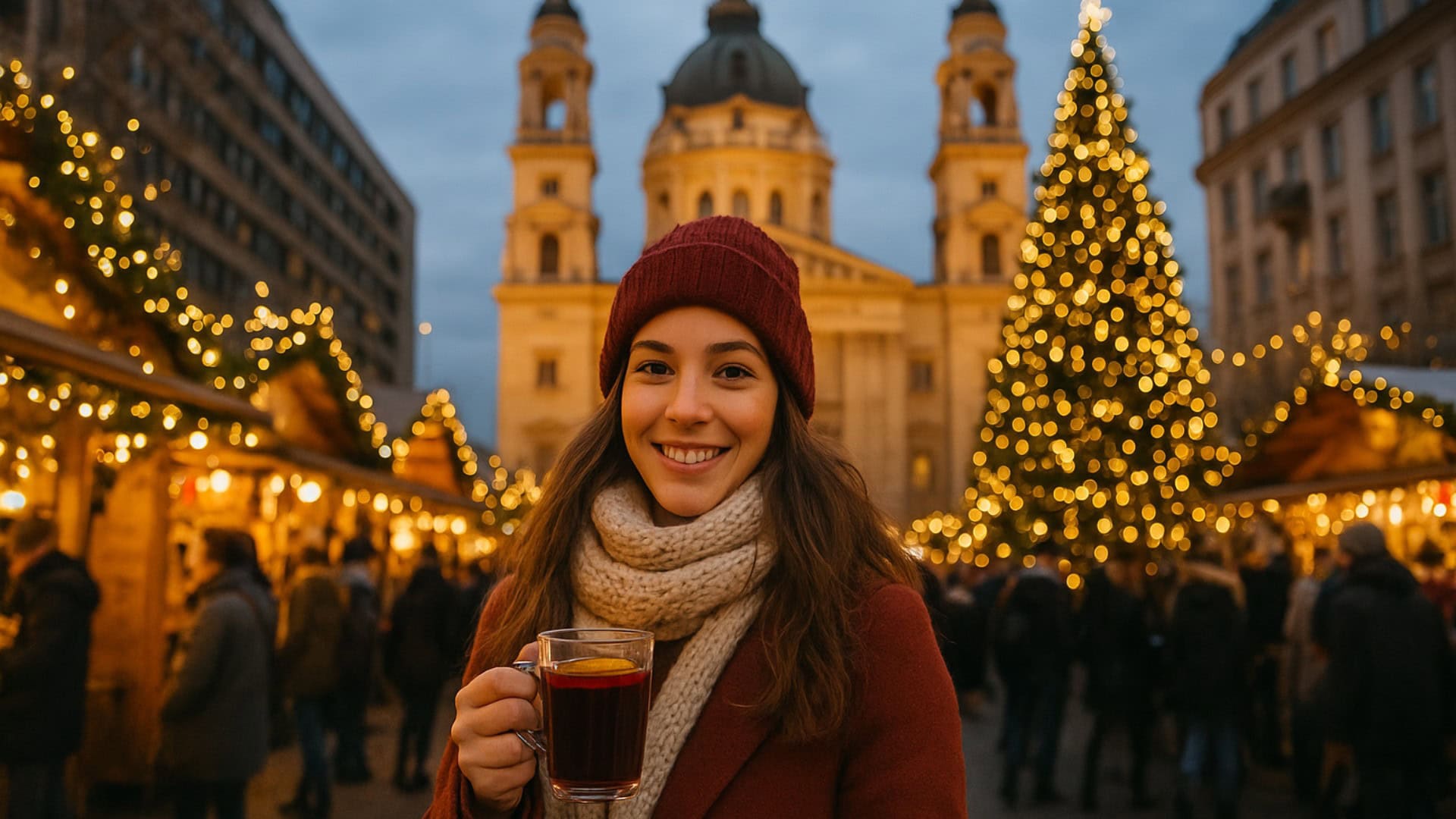 vianočné trhy budapešť