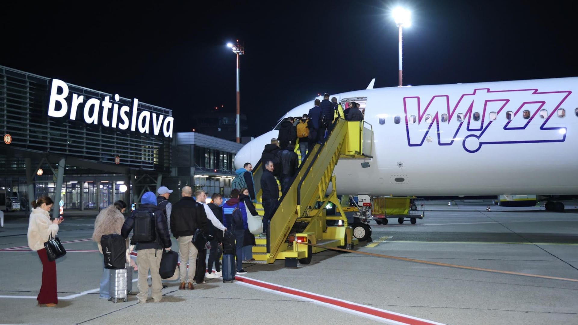 Nové Wizz Air lety z Bratislavy