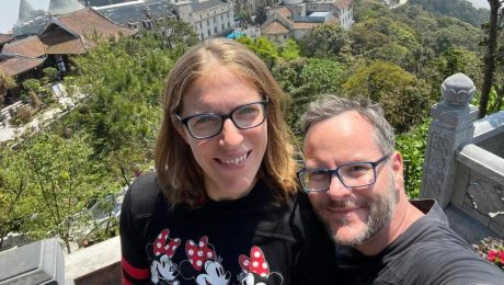 manželia Katie a Alan Donegan