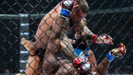 Z galavečera zmiešaných bojových umení XFN 14 na bratislavskom Zimnom štadióne Ondreja Nepelu