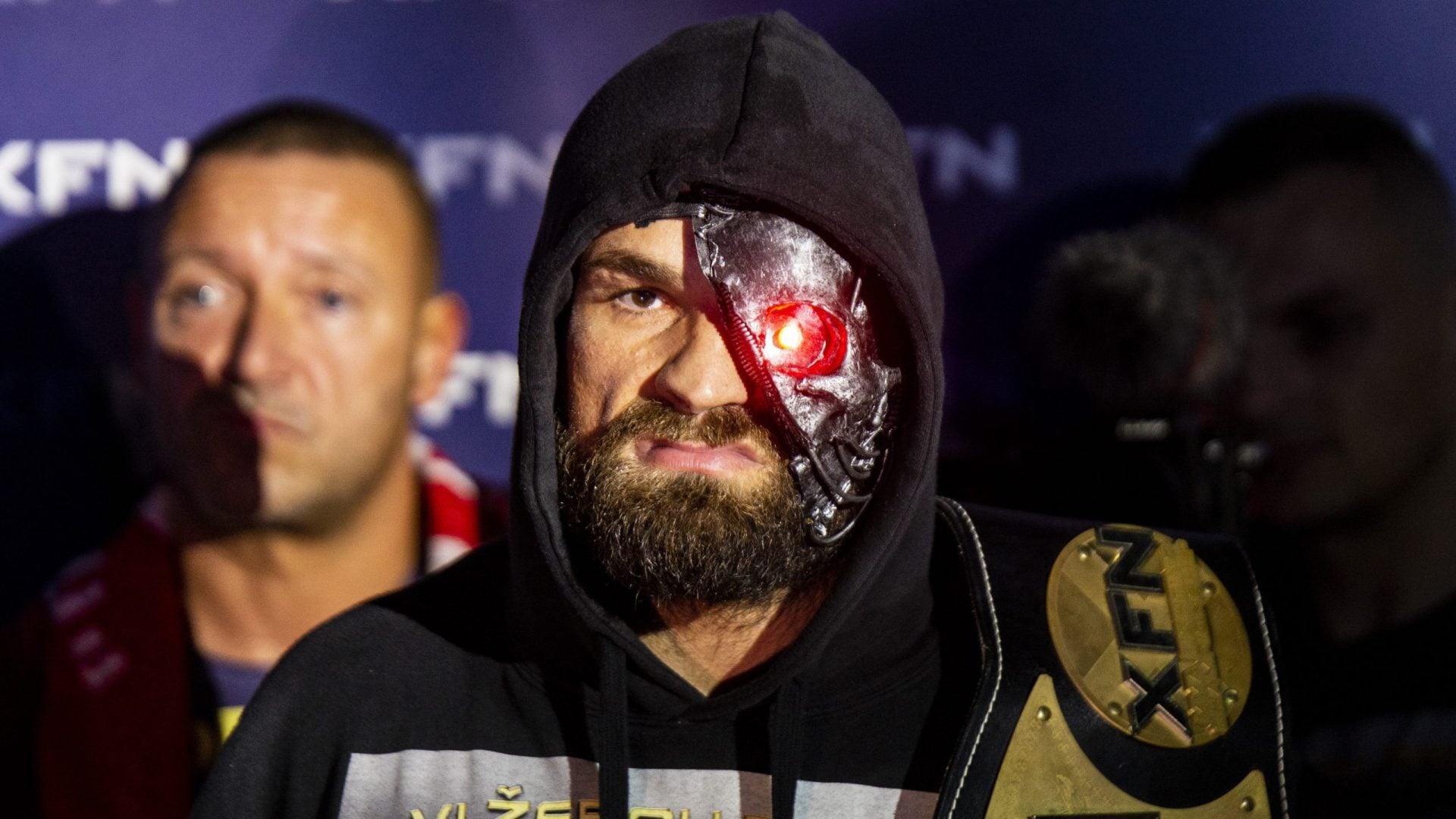 Z galavečera zmiešaných bojových umení XFN 14 na bratislavskom Zimnom štadióne Ondreja Nepelu