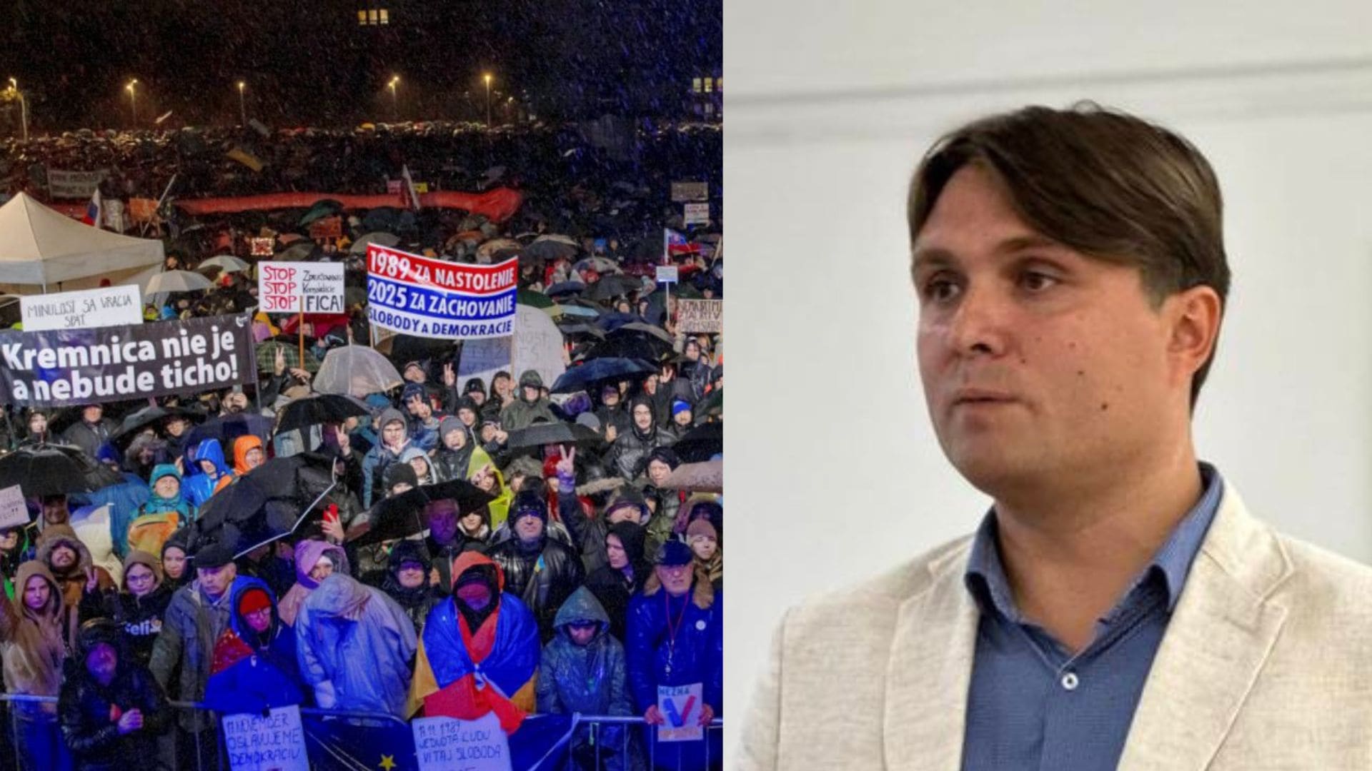 protivládne protesty, Lászlo Gubík