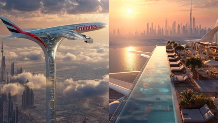 Emirates Air, hotel s lietadlom