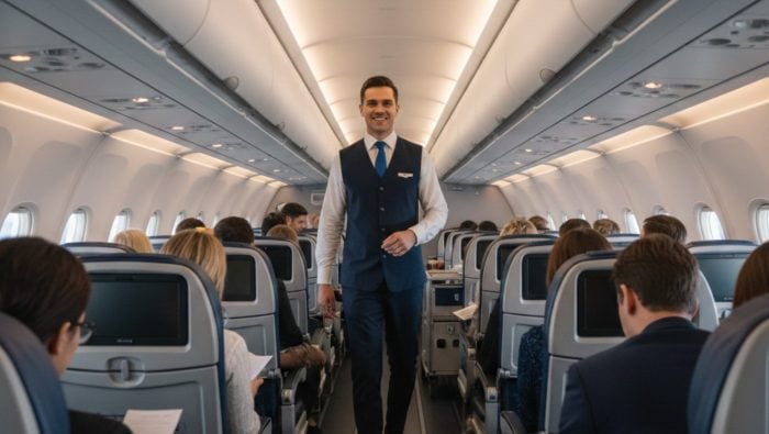 NA SNIMKE JE steward