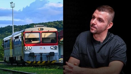 na snimke je Ferencei, vlak