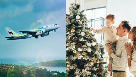 na snimke je cestovanie na vianoce
