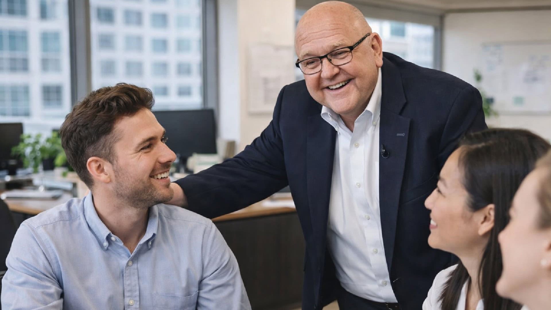 Garry Ridge so zamestnancami