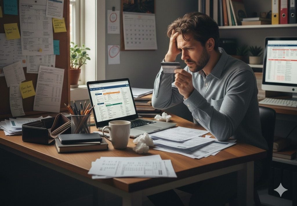 Problemy s bankovym uctom