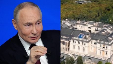 Odhalenie Putinovho luxusného