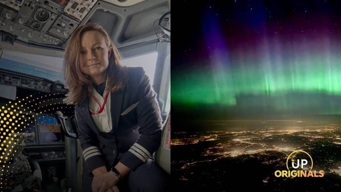 „Nosila som si so sebou vankúšik, aby som dosiahla na pedále,“ priznala slovenská pilotka Boeingu Andrea