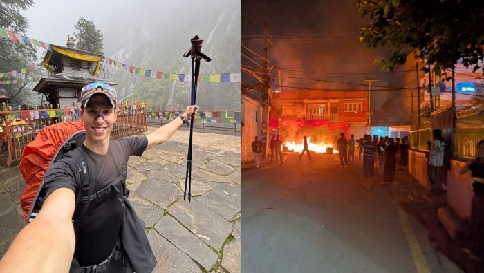 Lukáš prežil štátny prevrat v Nepále: „Protestujúci začali útoky, báli sme sa o svoj život“ (ROZHOVOR)