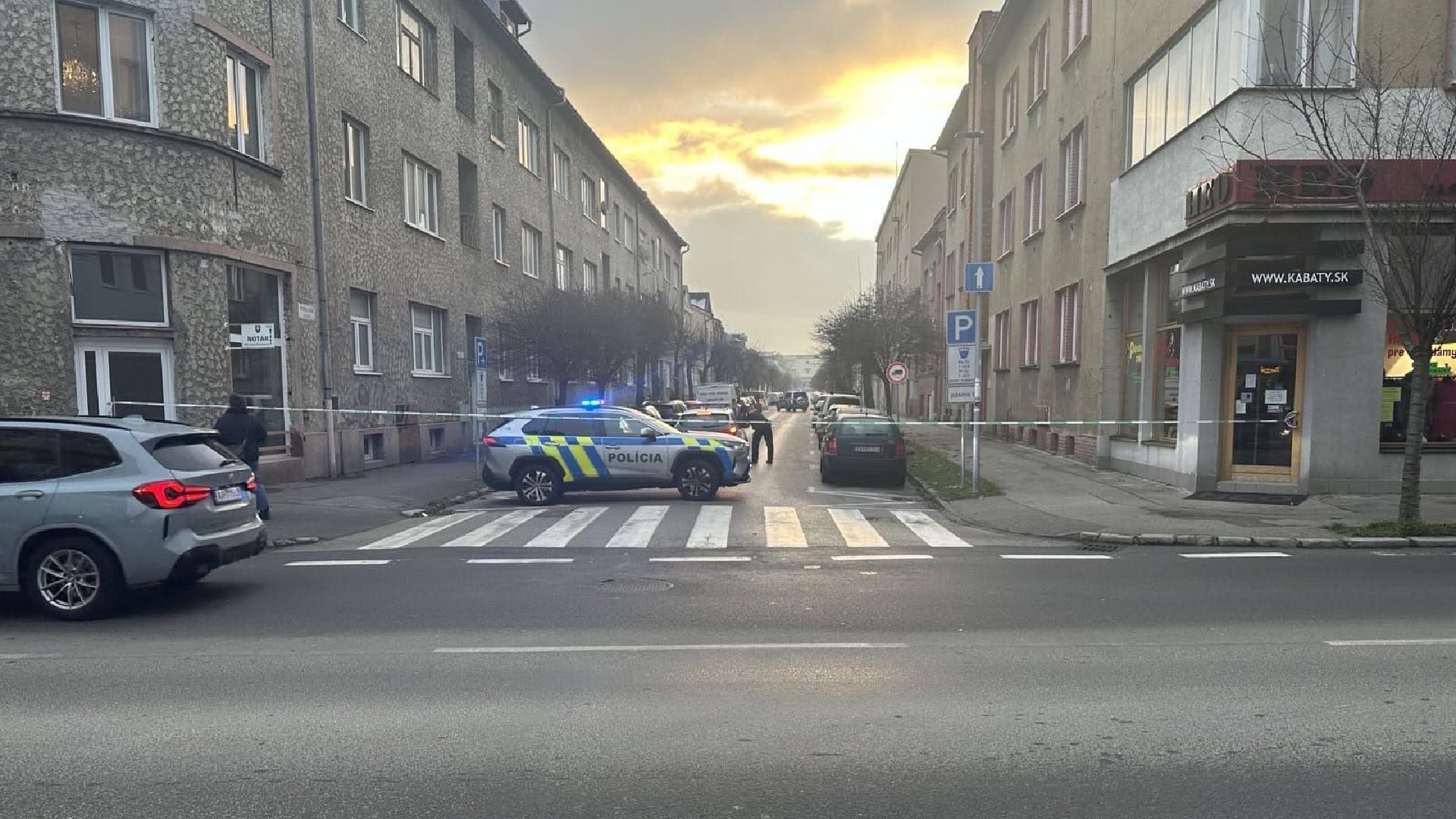 únik neznámej látky v Žiline