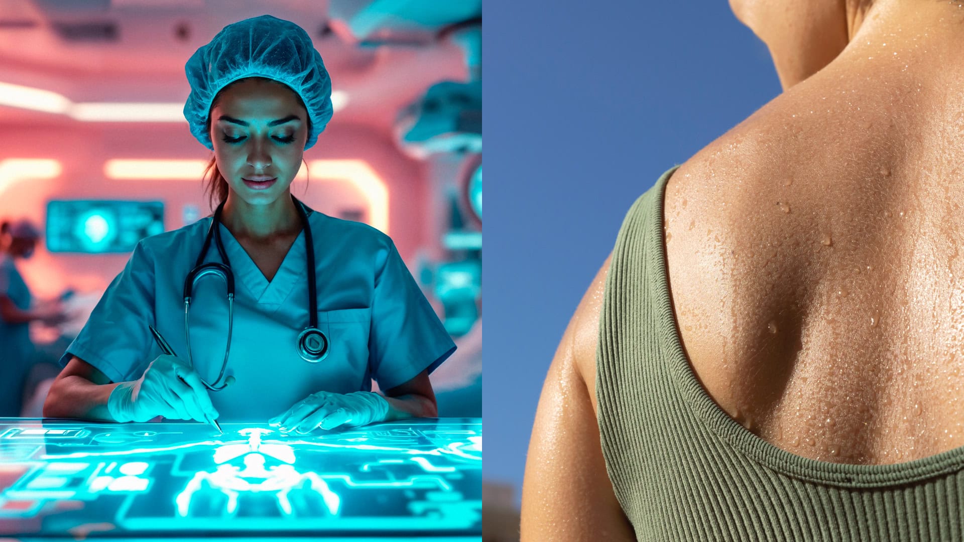 pot, žena, doktor, ai