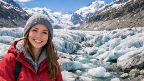 Švajčiarsky ľadovec Morteratsch