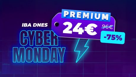 Cyber Monday 2025: Najlacnejšie PREMIUM roka za 24 eur. Získaš prístup k 5 portálom, ktoré ťa udržia vždy v obraze
