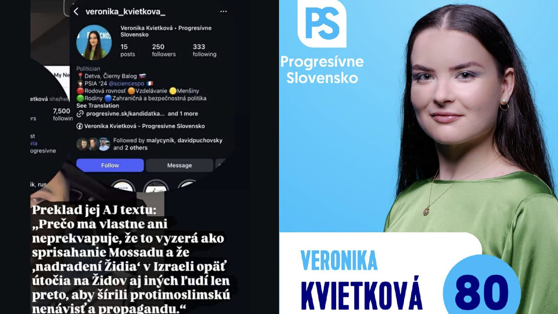 Veronika Kvietková, PS