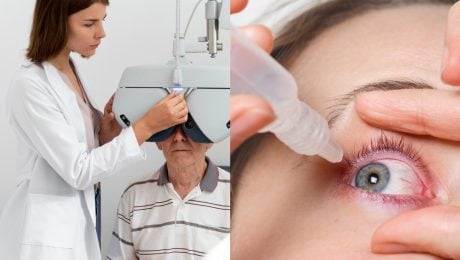 vyšetrenie u očného, suché oči