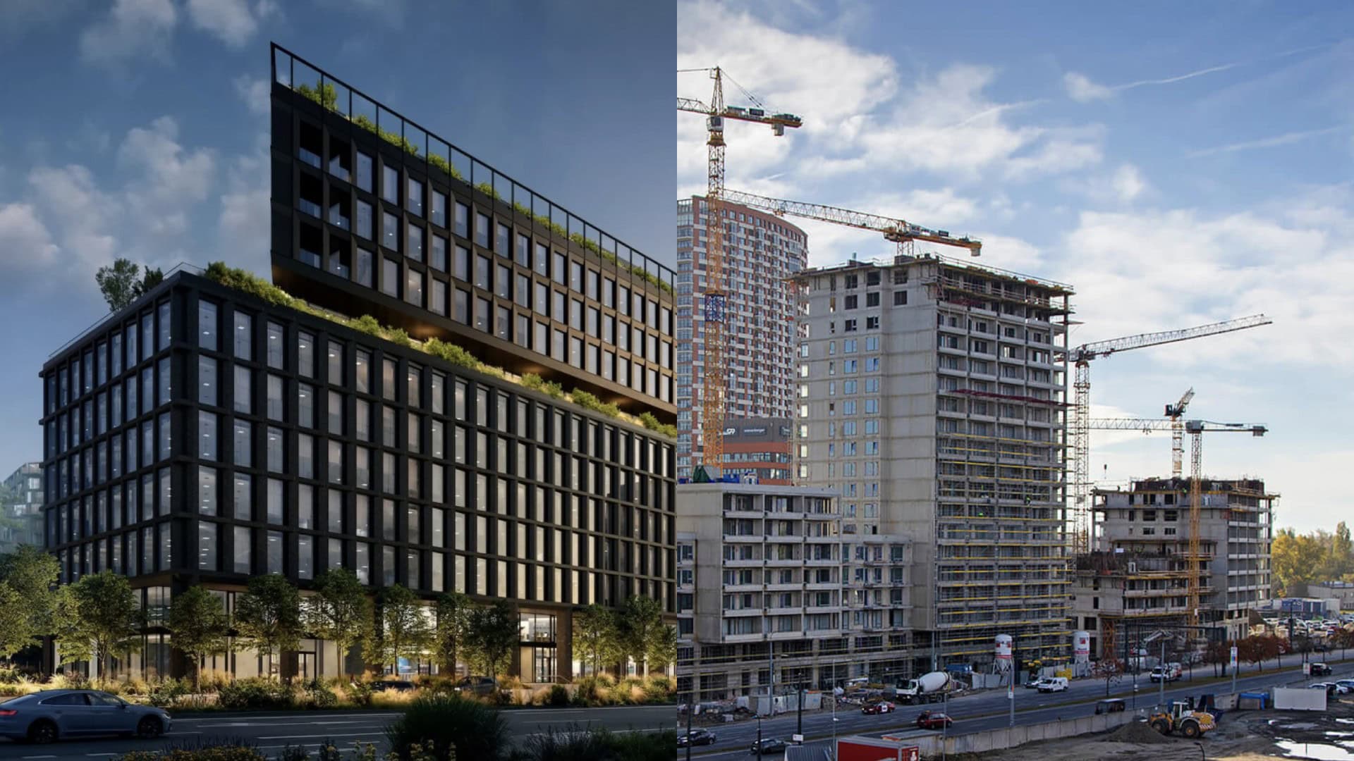 výškové budovy v Bratislave