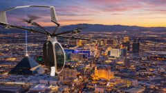 Zapata Airscooter nad Las Vegas