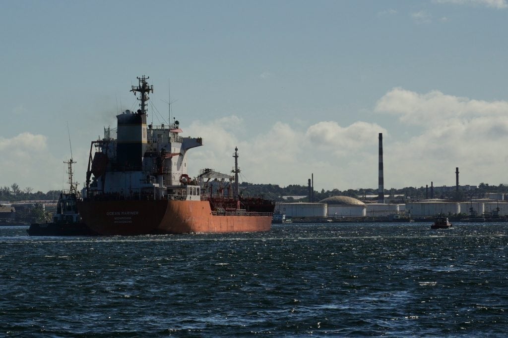 USA tanker zadržanie Venezuela ropa loď