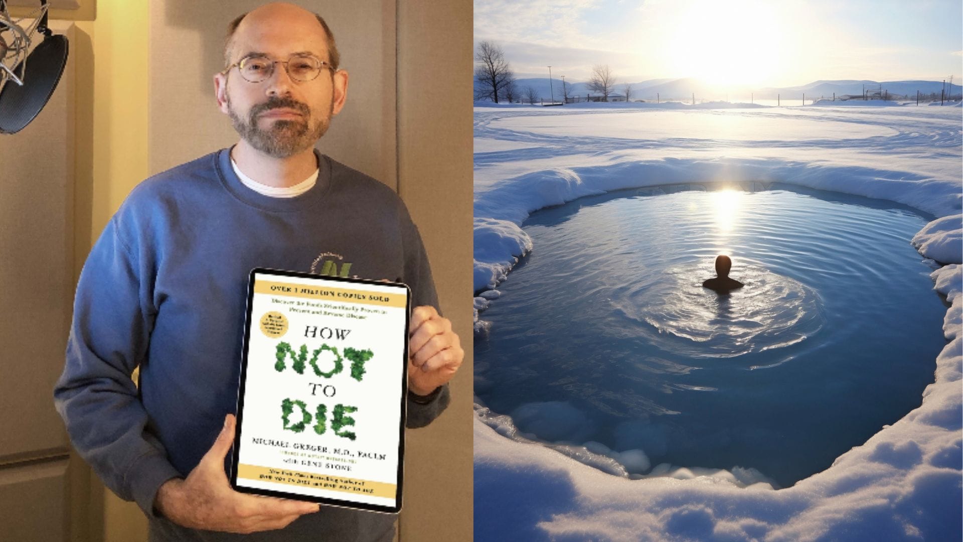 Michael Greger, ľadový kúpeľ