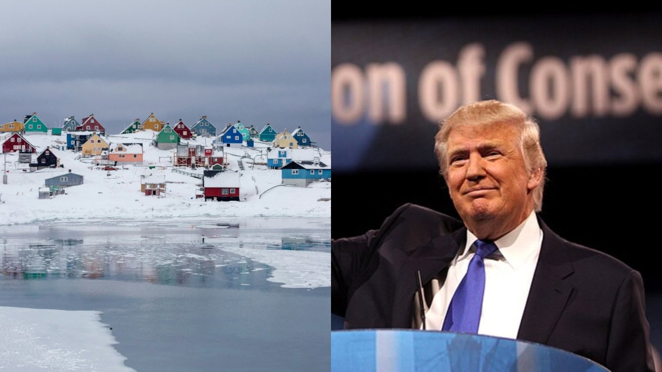 Donald Trump si pomýlil Grónsko s Islandom