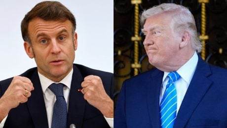 Emmanuel Macron, Donald Trump