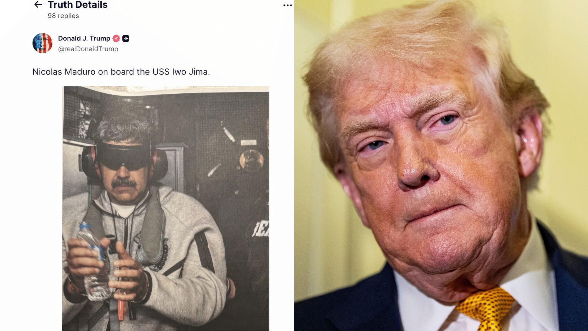 USA zadržali Nicolása Madura