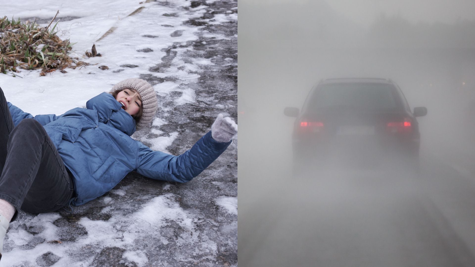 Nebezpečná poľadovica a hmla ovládli Slovensko