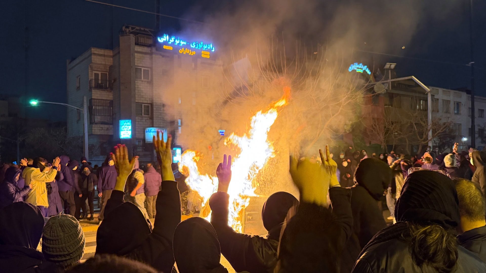 Irán Teherán Protesty