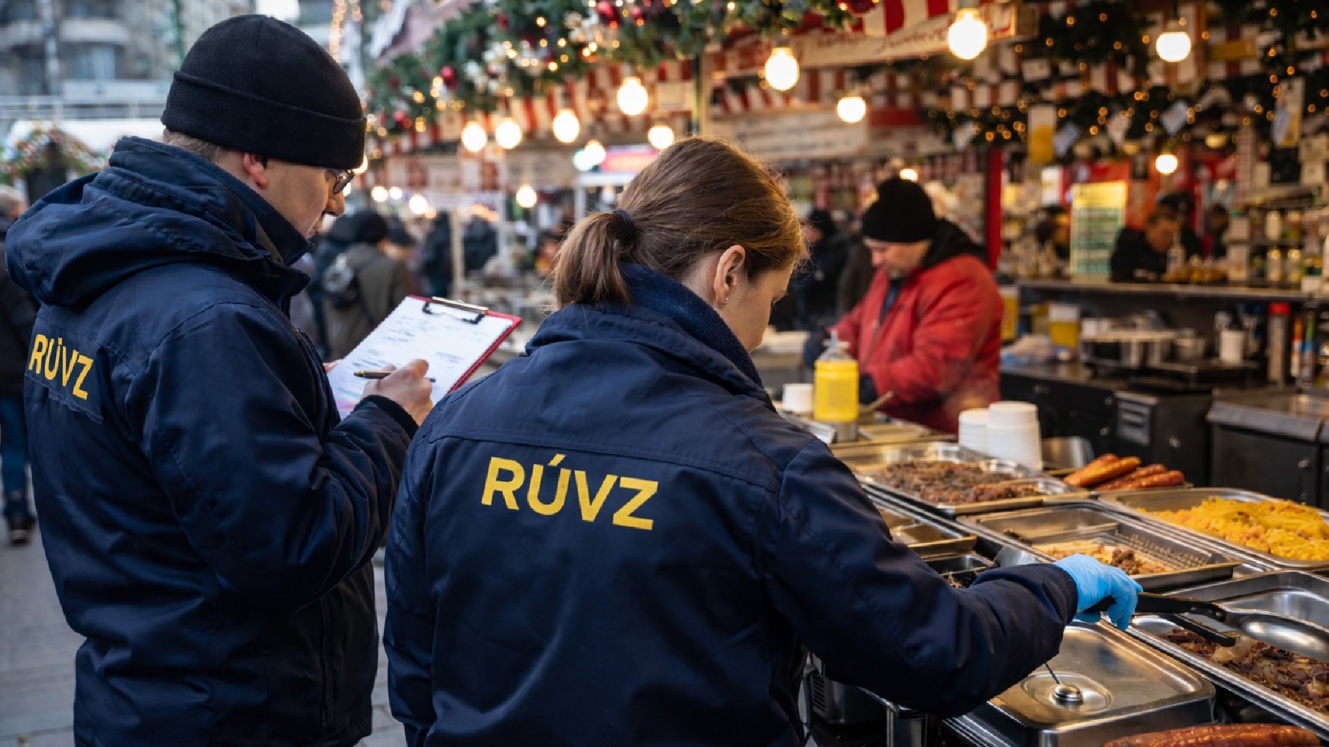 kontrola na vianočných trhoch