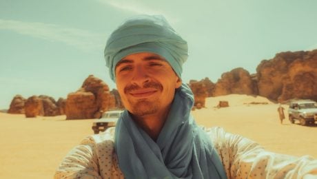 Michal precestoval kus sveta